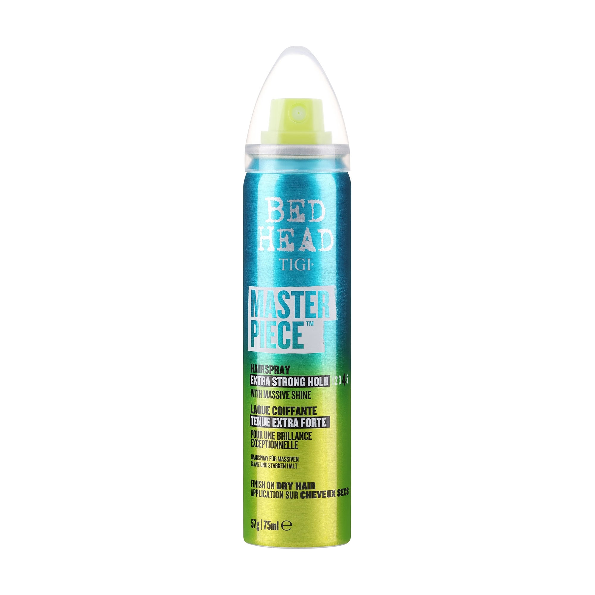 Лак для волосся TIGI Bed Head Masterpiece Hairspray Extra Strong Hold Level 4 з блиском, 75 мл
